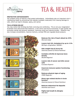 point-of-sale tea's health benefits